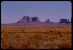 Monument Valley near Ariz. - Utah border.