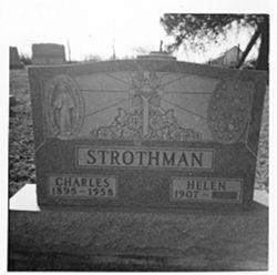Cross, lilies - Strothman