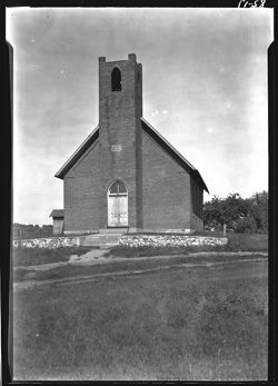 U.B. church, Indian Village, Noble County