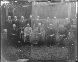 Group of businessmen at Home Lawn, Martinsville