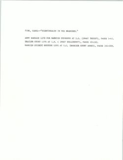Carolyn J. Fink's "Nightingales in the Branches" manuscript, 1955, C626