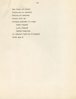 "Notes for Remarks at Phi Kappa Psi Dinner Honoring Football Team." -Chapter House, Bloomington, Indiana. Dec. 19, 1950