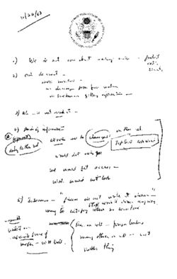 "11/26/03" [Hamilton’s handwritten notes, small sheet stapled to the above], November 26, 2003