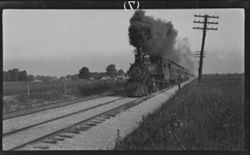 Penn. Train near Southport, on trip to Madison, In, June 12, 1910, 8 a.m.