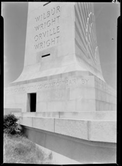 Base of Kitty Hawk monument