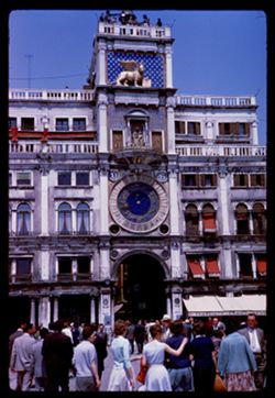 Clock tower St. Mark's Square Venice