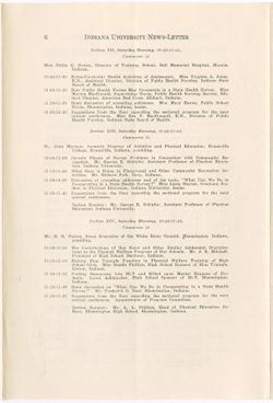 "Program of Co- Operative Physical Welfare Conference" vol. XIX, no.9