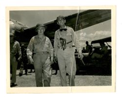 Roy Howard and John D. Price in Okinawa