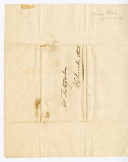 Eliza ROTCH, New Bedford, [Mass.]. To [Marie D.] FRETAGEOT, Walnut street, [Philadelphia]., 1824 Aug. 25