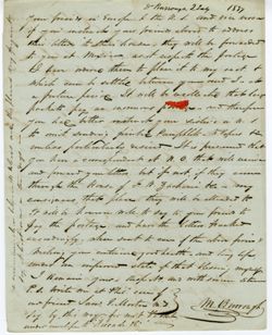 Burroughs, M. [Dr.], Havana to William Maclure, Mexico., 1838 June 28