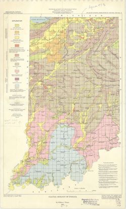 Glacial geology of Indiana