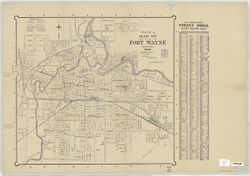 Polk's Map of the City of Fort Wayne Indiana
