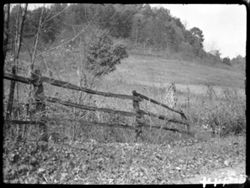 Rail fence, McGee Road