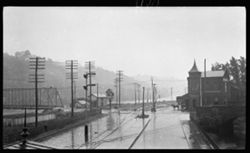 View from Lynchburg Station, Va., Aug. 31, 1910, 11:10 a.m., rainy scene
