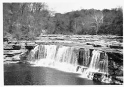 Lower falls at Cataract (see also: 8x10 383)