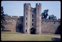 Clock tower Warwick Castle