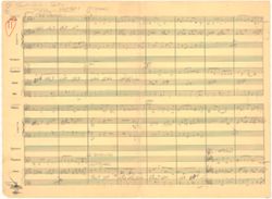 Phil Moore Collection, Series 17.7. Music manuscripts, approximately 1940s-1987