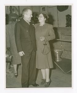 Roy Howard with Arsenio Nicasio Luz's wife