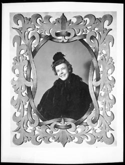 Copy of Leila David in antique frame
