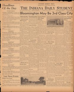 1939-07-25, Indiana Daily Student