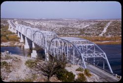 U. S. 90 bridge over Devil's River west of Del Rio, Texas