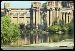 Palace of Fine Arts Colonnade and lagoon