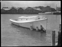 Nelson's boat, Atlantic, N.C.