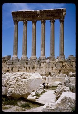 6 columns of Jupiter Temple BAALBEK