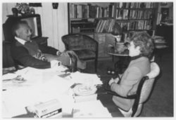 William Marshall with Phyllis Klotman
