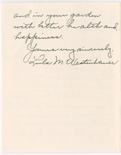 Westenhauer, Lula M., 1941