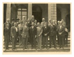 Group photo, including Roy Howard