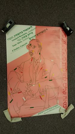 Israel Philharmonic Orchestra Poster - Stravinsky Centenary