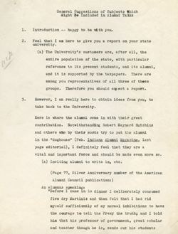 President Herman B Wells speeches, 1937-1962