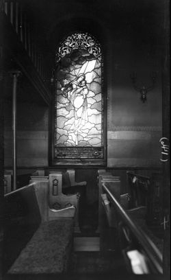 St. Paul's Church window, Norfolk, Va., Aug. 29, 1910, 10:15 a.m.