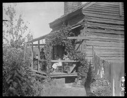 Closeup view of Jennie Smith cabin out of Barbourville