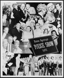 Photo montage of the Palm Springs Police Show.