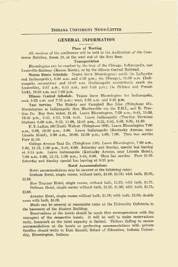 "Eleventh Annual Conference on Educational Measurements April 18 and 19, 1924 and Conference on Elementary Supervision April 17, 1924" vol. XII, no. 3