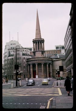 Church at head of Regent Street BBC at left