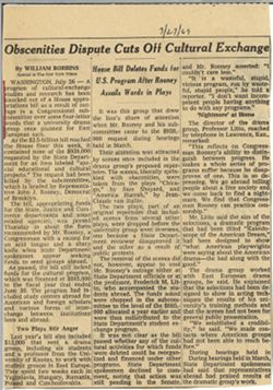 American Attacks, 1964-1969