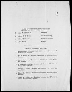 Liberian Co-Operative Association, Inc., 1950-1964