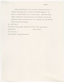 "Commencement," Indiana University at South Bend, Joseph L. Sutton Presiding, June 3,1970