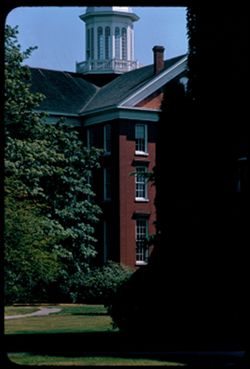 Old college building Willamette Univ. founded 1842 Salem, Oregon