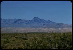 Mormon Mountains from distance Southeastern Nevada
