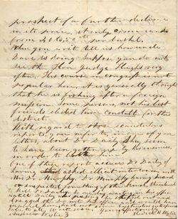 Redick M. Wylie to Andrew Wylie, Jr., 4 May 1858