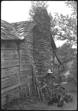 Chimney of Narnes cabin