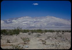 From Panamint Springs across Panamint Valley to Panamint Range.