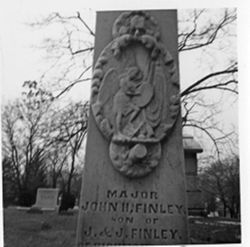 Winged Victory. Finley. Mortally wounded at Vicksburg
