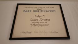 Newspaper Guild of New York Award 1960 - Radio-TV