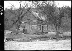 Old cabin, Hobbs Branch road