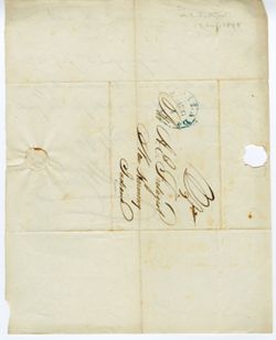 [?], L. H., Philadelphia to A[chilles] E[mory] Fretageot, New Harmony, 1838 Aug. 3